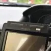 車内のナビゲーション上部に設置した消灯状態のType-I
